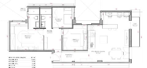 Imagen 2 Inmueble 302403 - Piso en venta en Barcelona / Av. Madrid - Les Corts