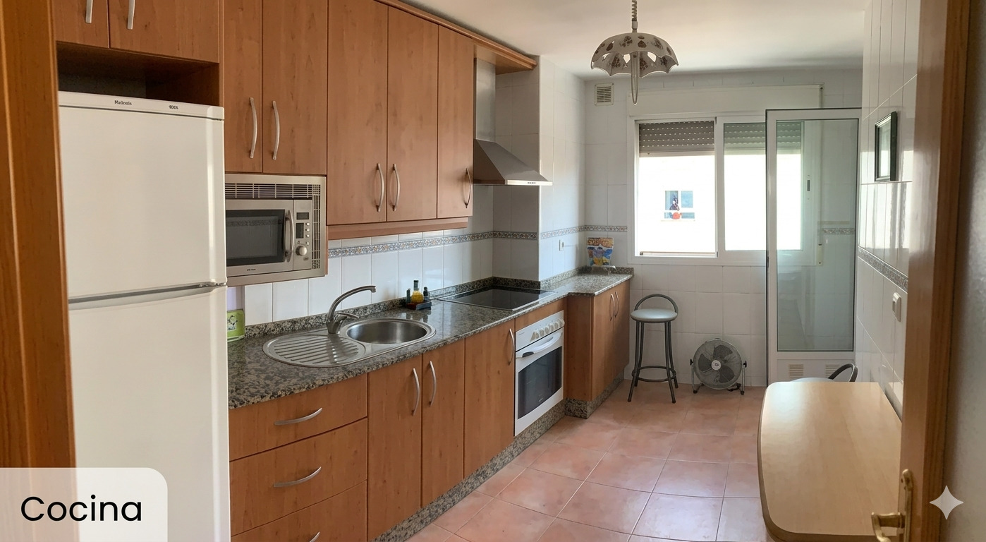 Imagen 8 Apartamento en venta en Garrucha / Cerca de los supermercados y de la playa.