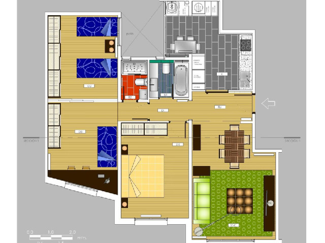 Imagen 3 Inmueble 290113 - Piso en venta en Barcelona / Zona centro de Vallvidrera.