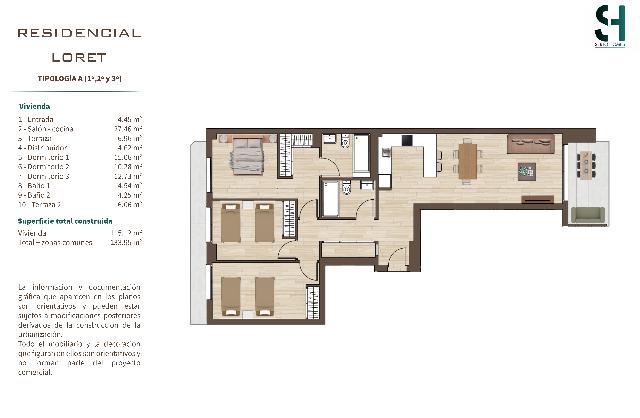 Imagen 9 Inmueble 298639 - Apartamento en venta en Campello (El) / Vivienda moderna en el centro de Campello