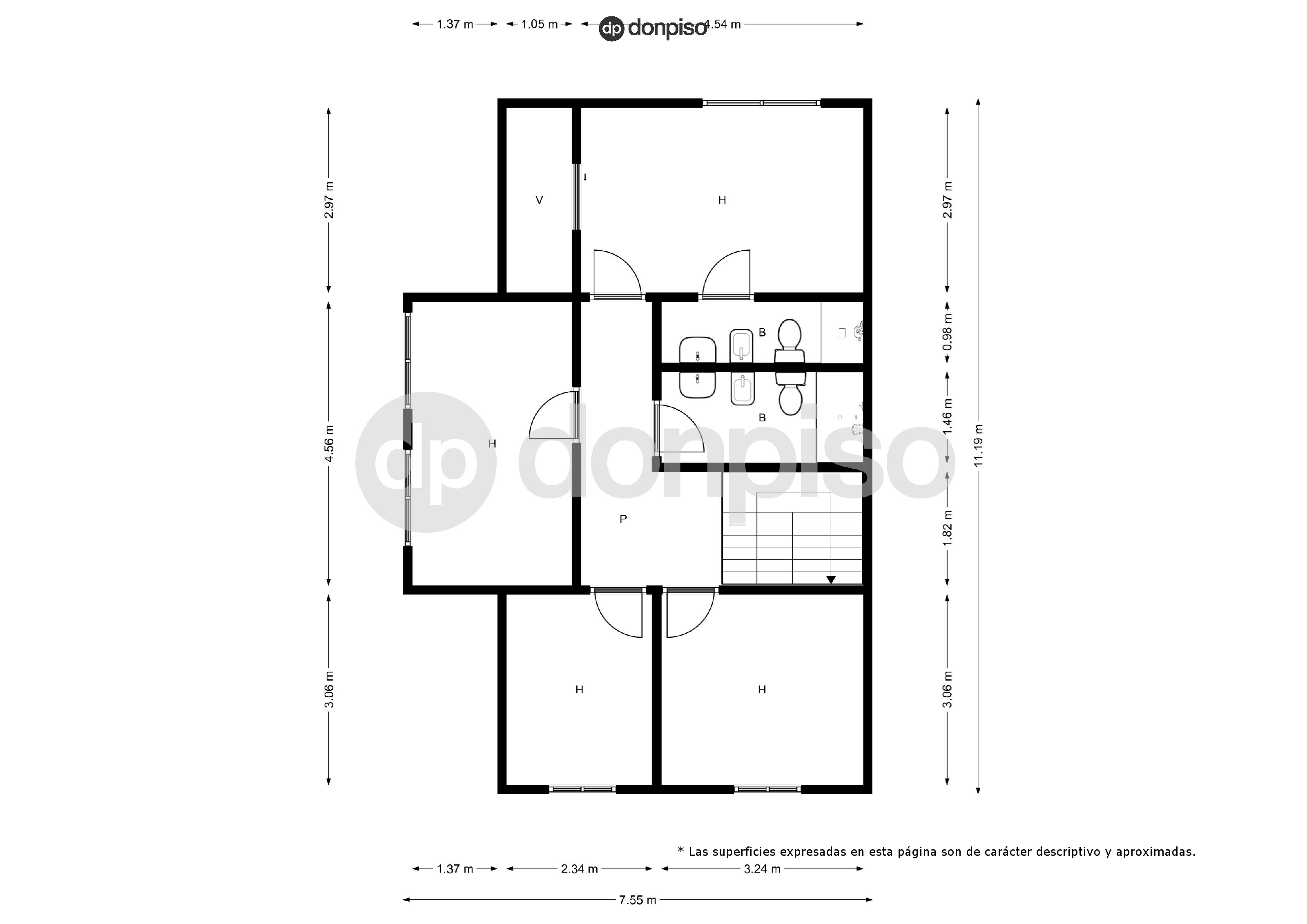 Imagen 65 Casa Pareada en venta en Piera / Junto piscina municipal