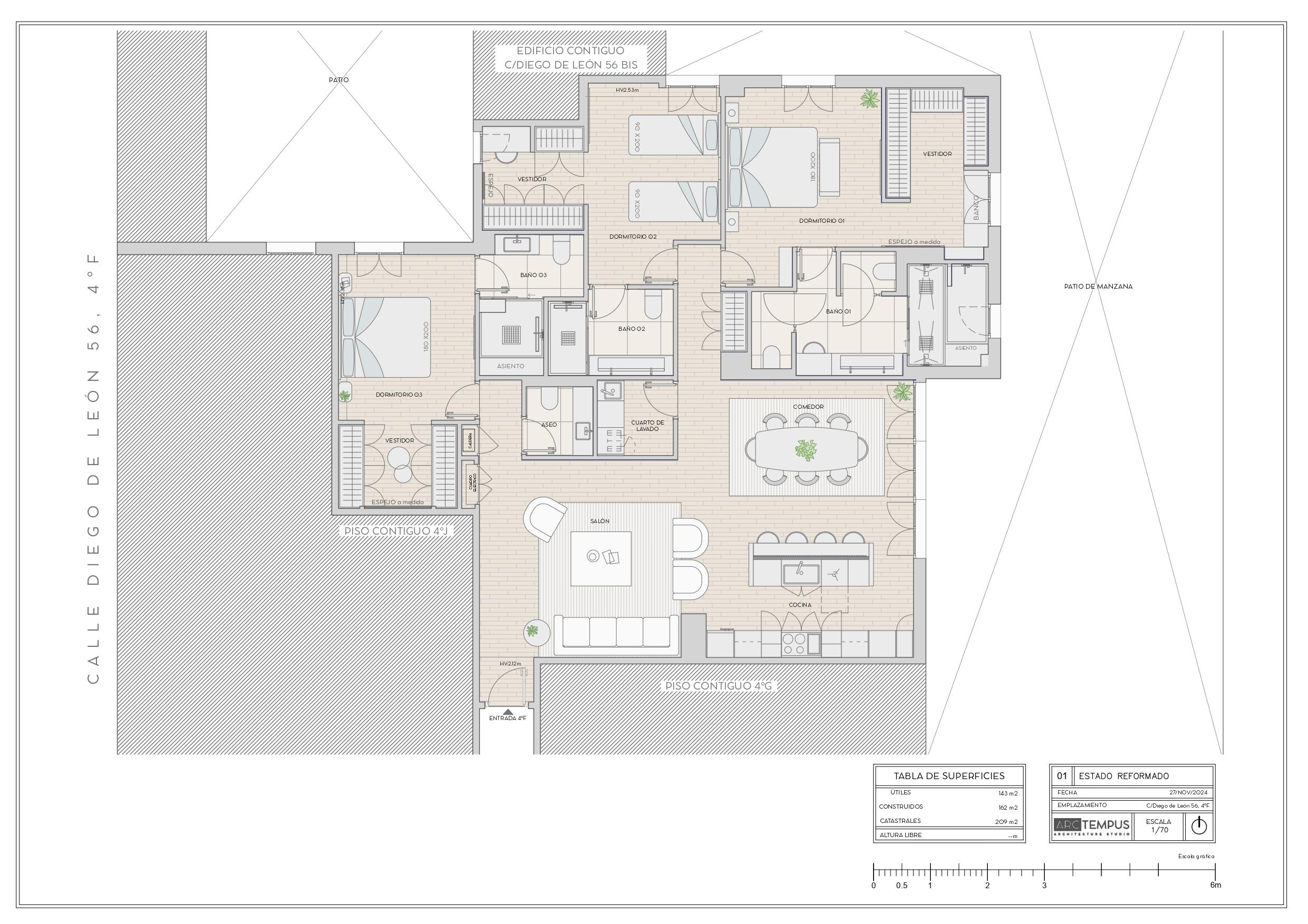 Imagen 37 Piso en venta en Madrid / Esquina con General Pardiñas.