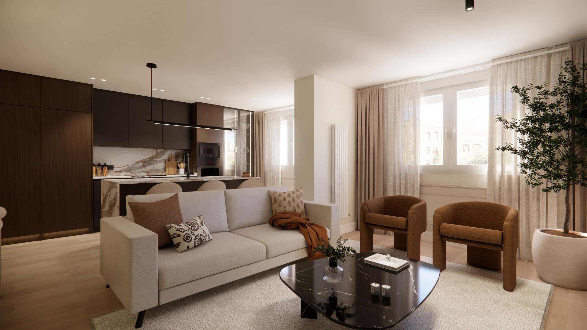 Imagen 1 Piso en venta en Madrid / Entre las Calles de Juan Bravo y Padilla.