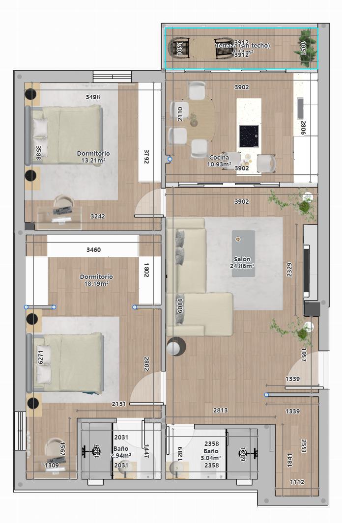 Imagen 20 Piso en venta en Madrid / Muy próximo a Plaza Elíptica.