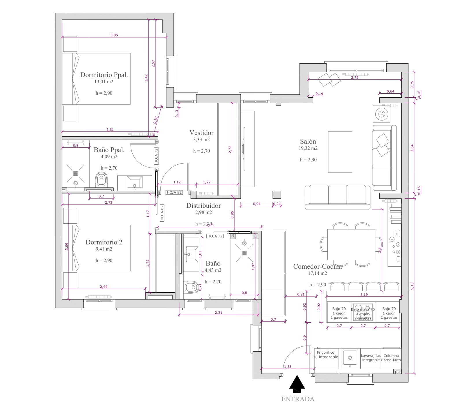 Imagen 29 Piso en venta en Madrid / Junto al colegio del Pilar.