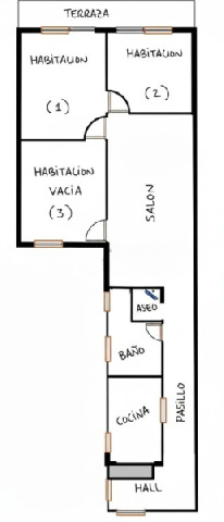 Imagen 18 Inmueble 299473 - Piso en venta en Madrid / A pocos minutos de Nuevos Ministerios.