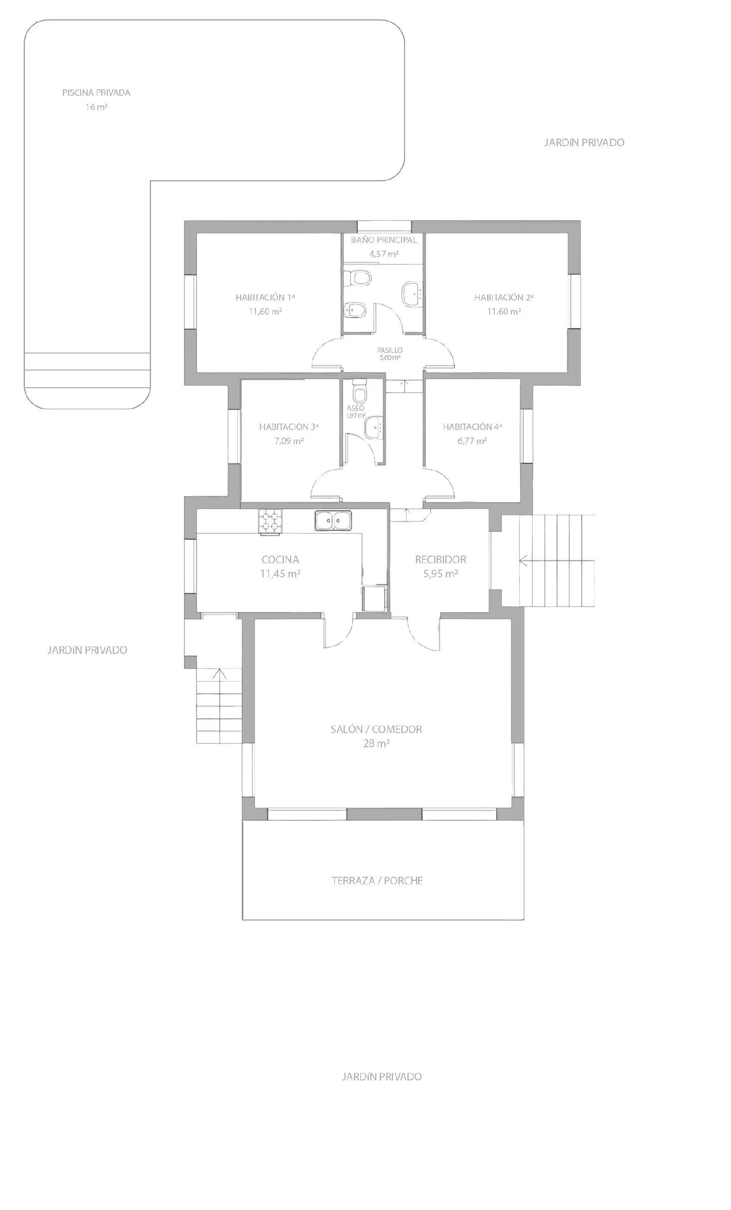 Imagen 33 Casa Aislada en venta en Vendrell El / Cerca de todos los servicios y playa 