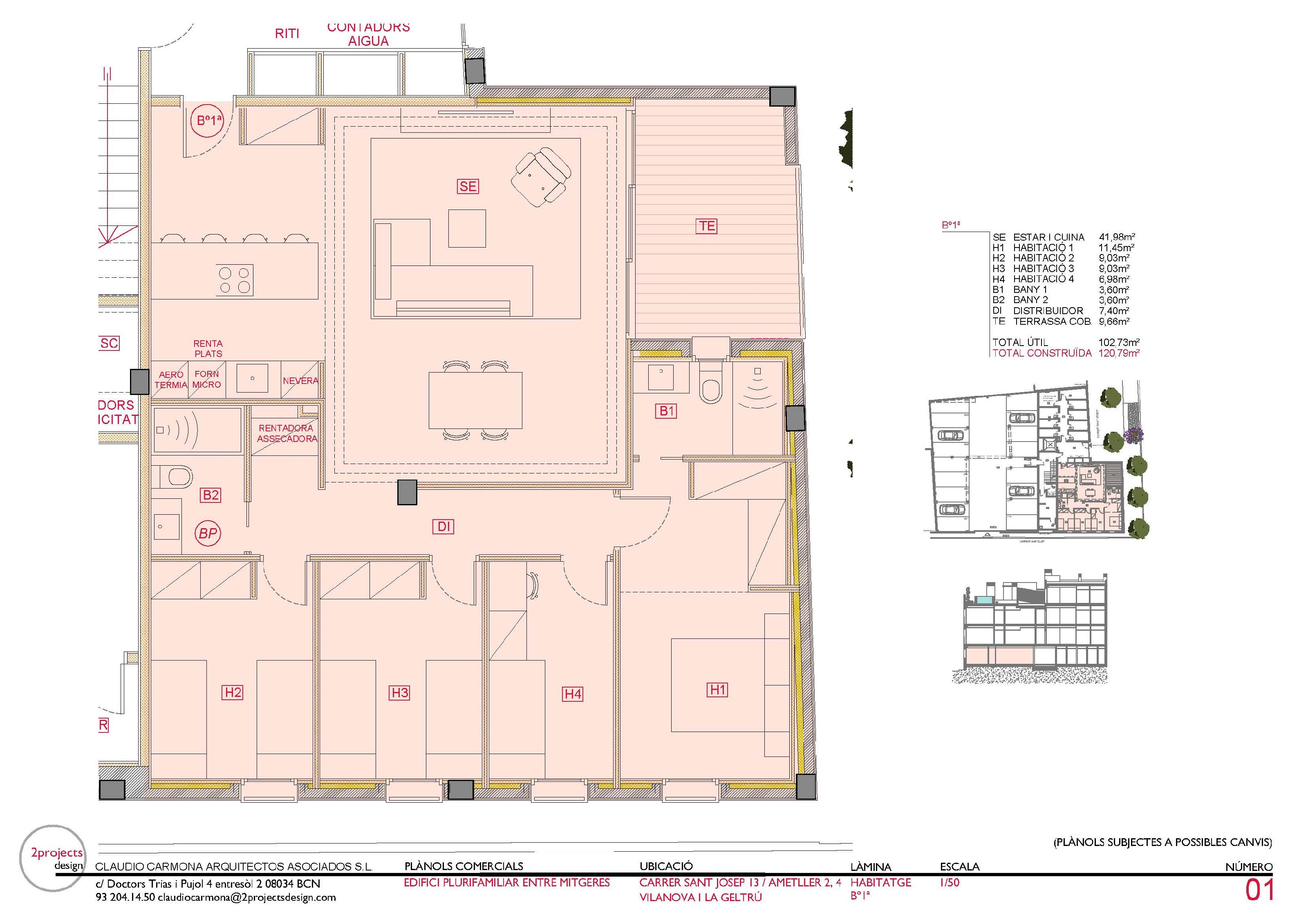 Imagen 10 Piso en venta en Vilanova I La Geltrú / Cento, a pasos de la Rambla y Hospital