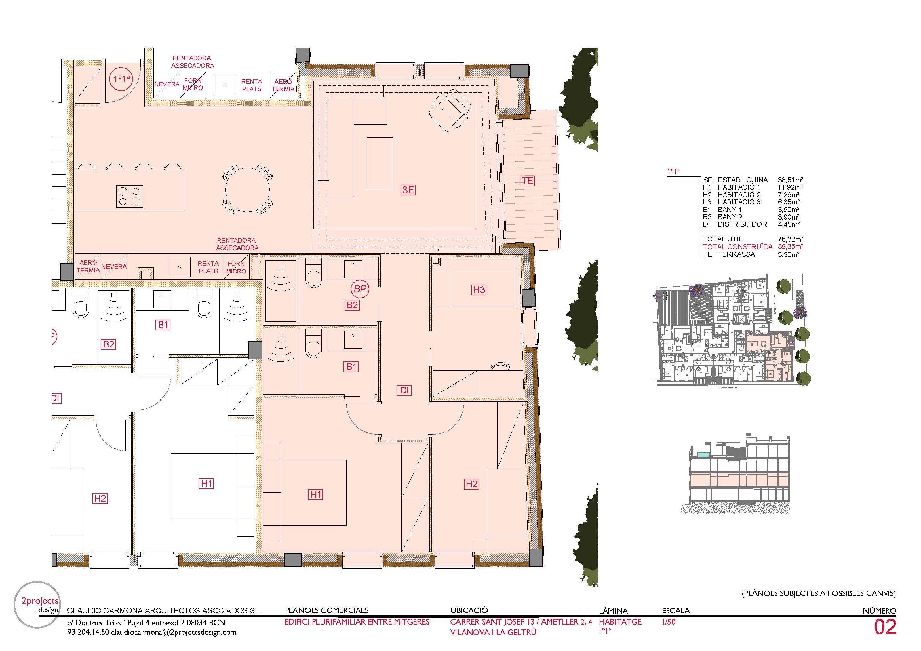 Imagen 11 Piso en venta en Vilanova I La Geltrú / Cento, a pasos de la Rambla y Hospital