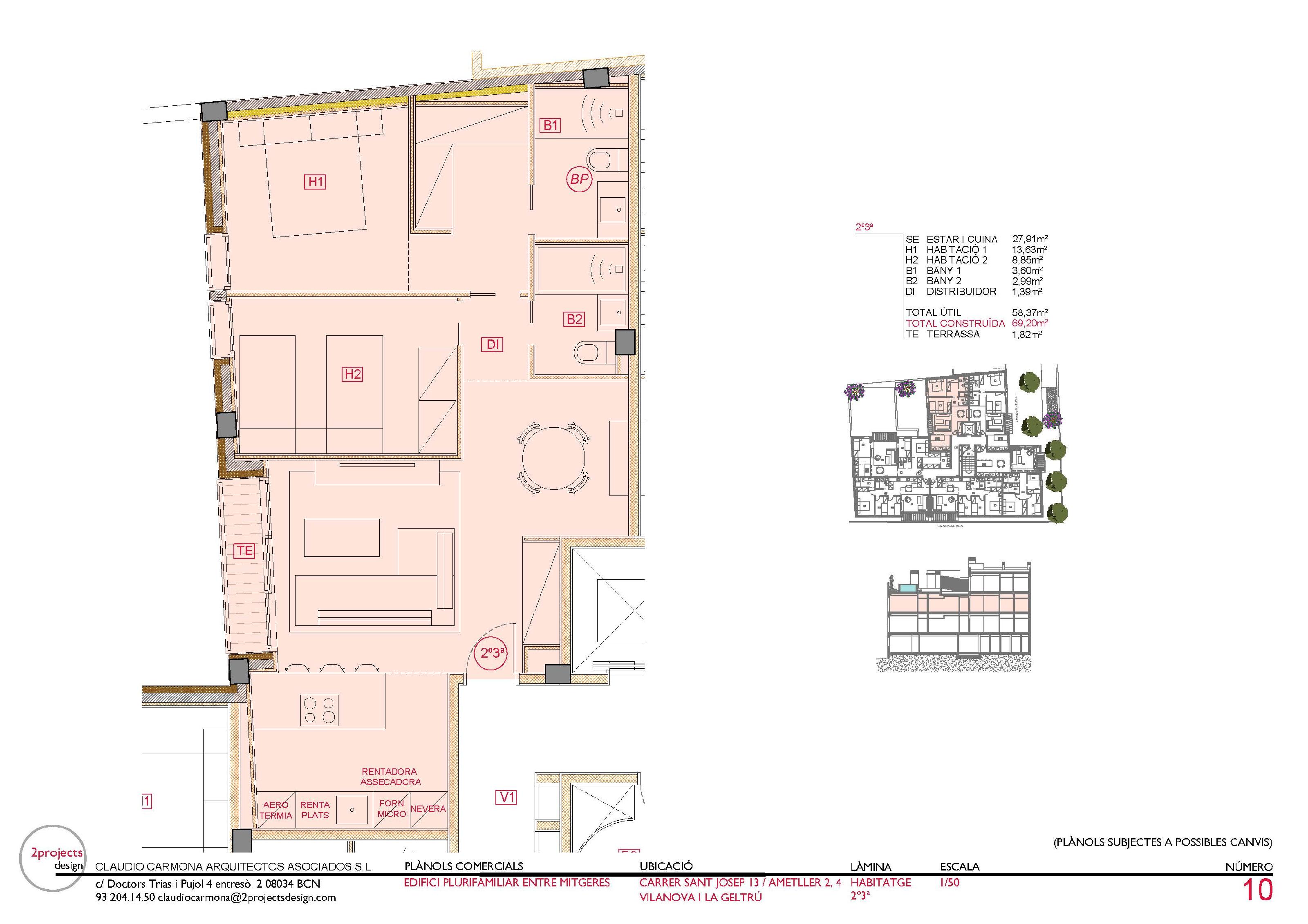 Imagen 10 Piso en venta en Vilanova I La Geltrú / Cento, a pasos de la Rambla y Hospital