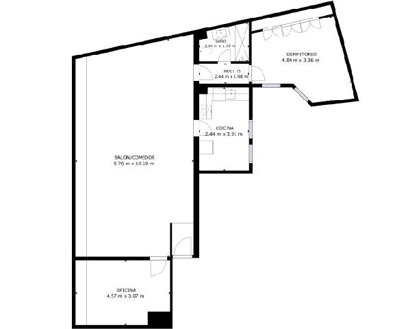 Imagen 16 Inmueble 296423 - Piso en venta en Madrid / En pleno centro del Madrid histórico