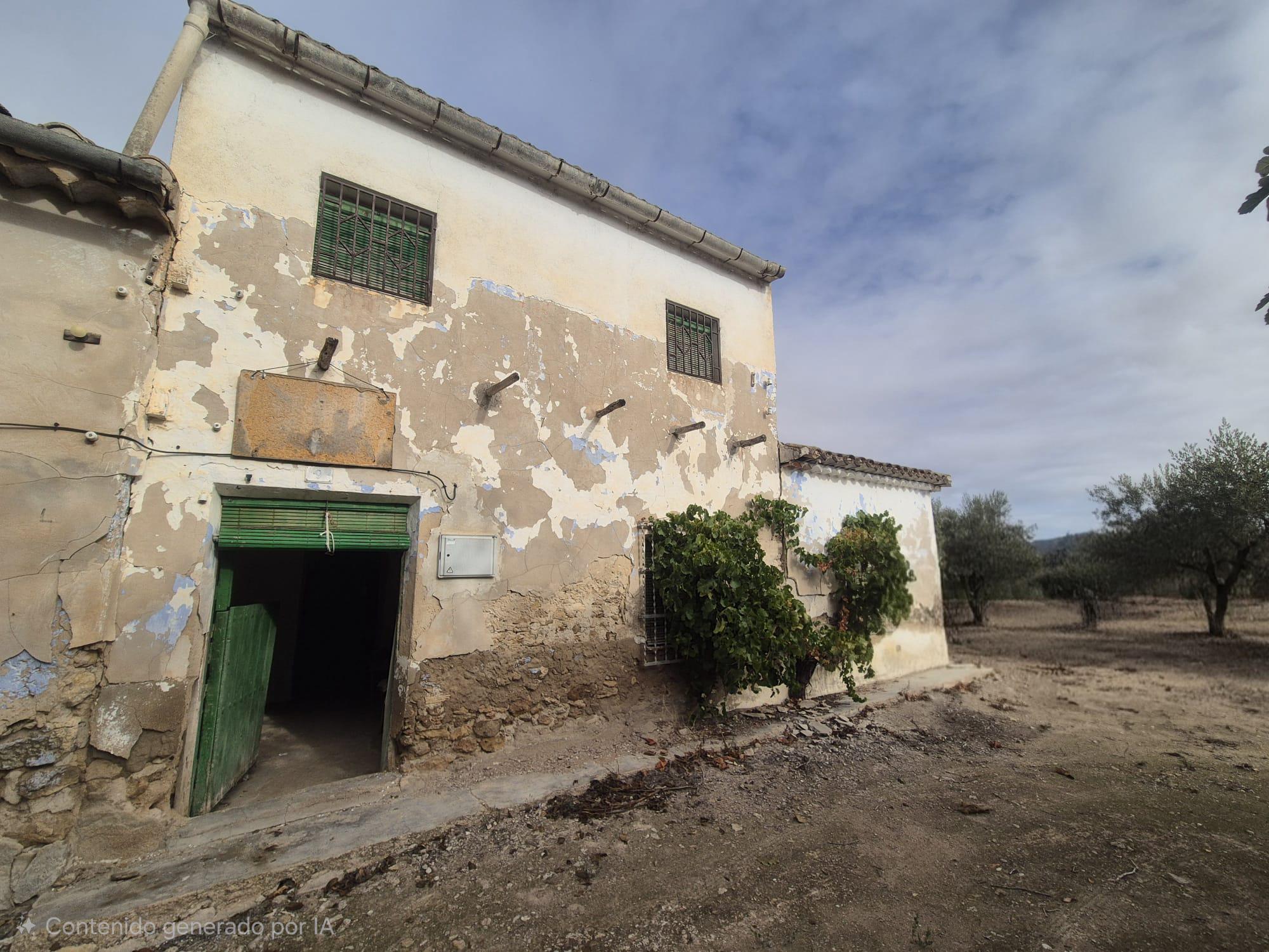 Imagen 2 Casa Rústica en venta en Tobarra / Casa pareada en Cordovilla-Tobarra, con parcela +-700m2