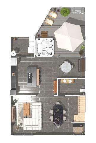 Imagen 2 Inmueble 298262 - Casa Adosada en venta en Villena / Casa adosada de 2 plantas para reformar,zona Las Cruces