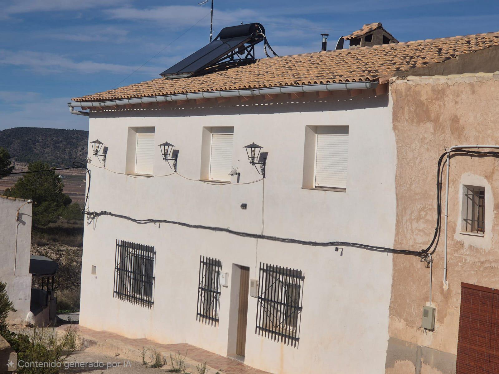 Imagen 2 Casa Pareada en venta en Monóvar/monòver / Casa adosada en Pda. de la Zafra, a 4 Km de Monovar