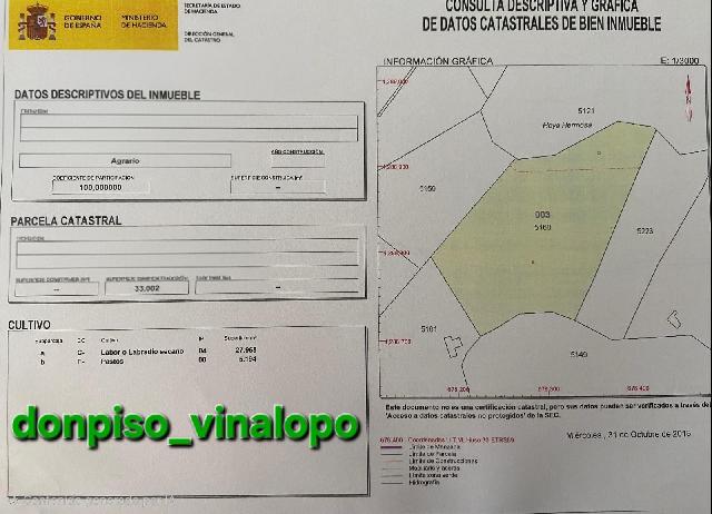 Imagen 23 Inmueble 301045 - Casa Rústica en venta en Caudete / Finca rústica con casa , Hoya Hermosa-Casa de Pina