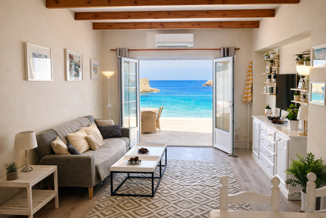 Imagen 7 Inmueble 302407 - Casa Adosada en venta en Mercadal (Es) / S´Arenal  d´en Castell en  1ª limea de Mar , premium 