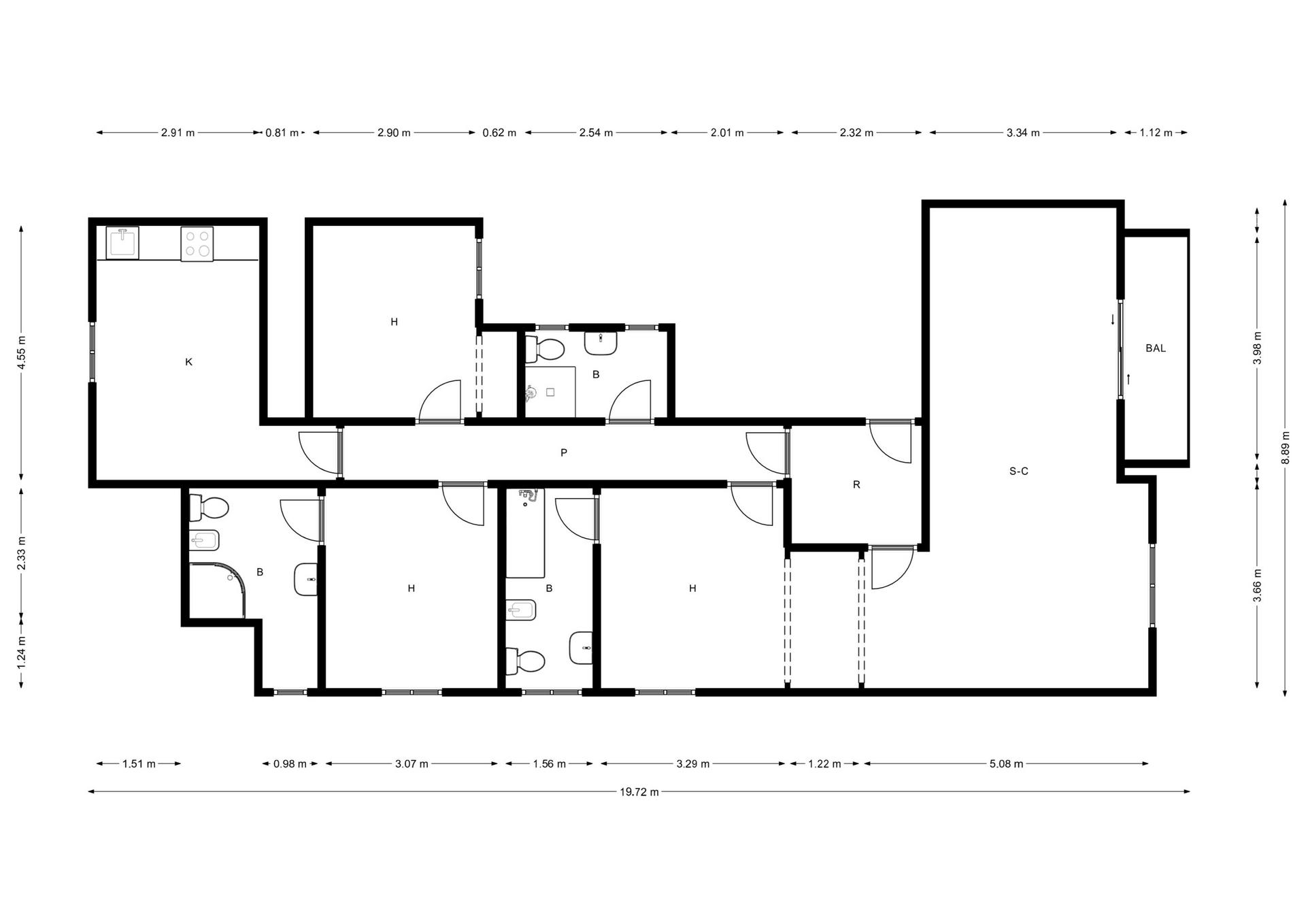 Imagen 38 Piso en venta en Ourense / Cardenal Quevedo a metros del parque de San Lazararo