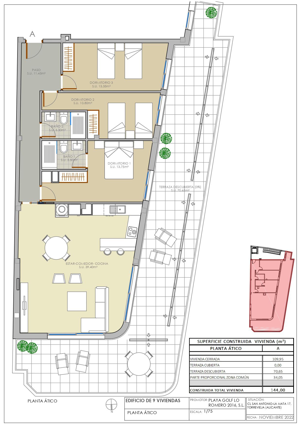 Imagen 12 Apto. Playa en venta en Torrevieja / Junto a la Playa y las Salinas en La Mata, Torrevieja