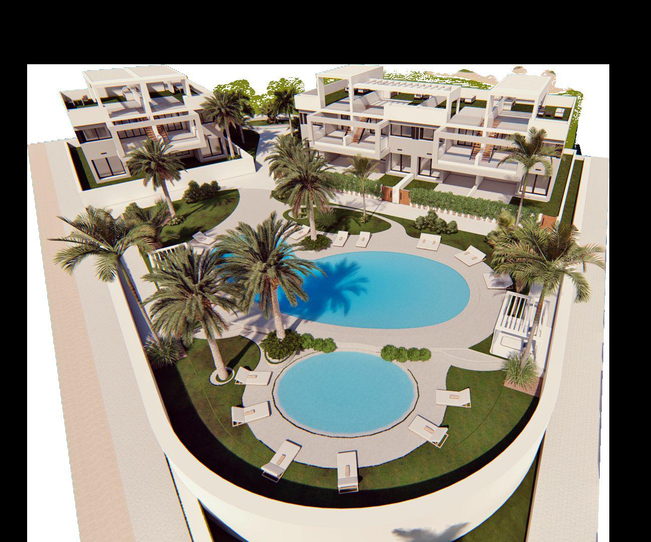 Imagen 22 Casa Adosada en venta en Torrevieja / Piso en av Denia, Los Balcones  Los Altos del Edén